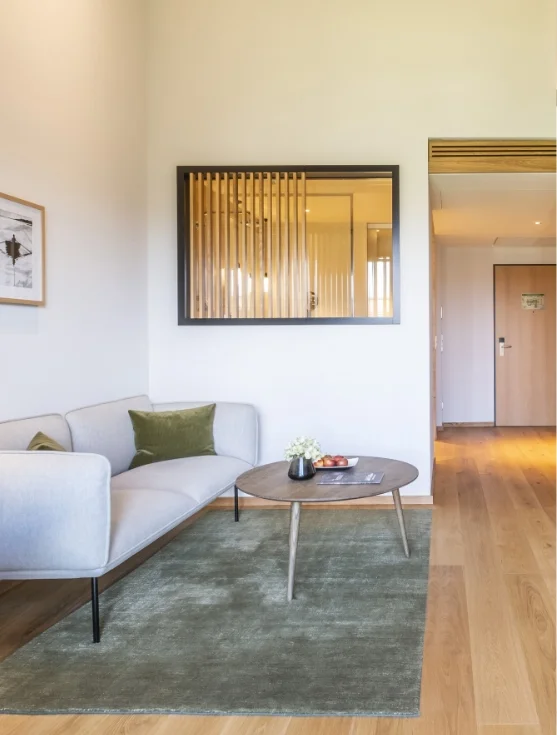 Hotel Breitenburg Hotelzimmer mit Sitzecke